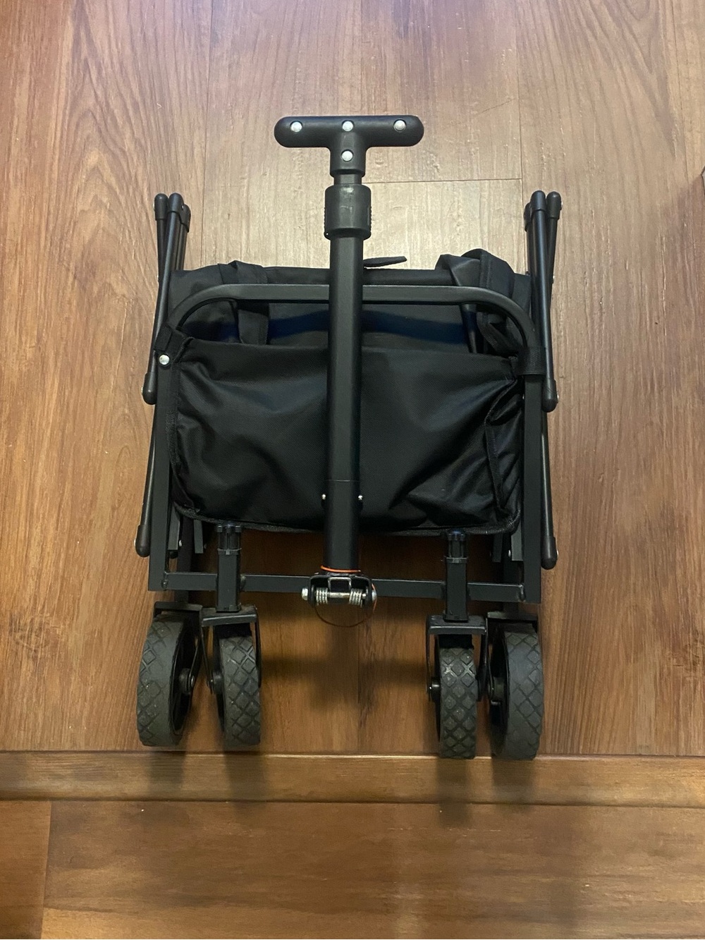 Black Foldable Utility Wagon - Compact ladies/ Men’s Carry Bag